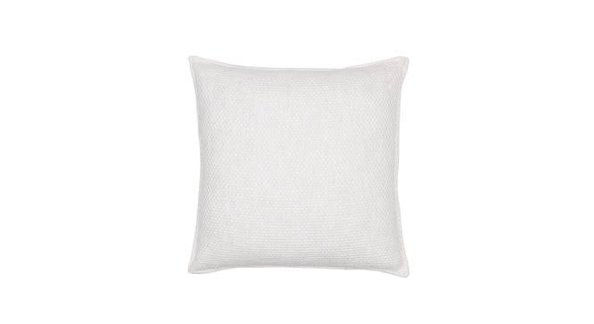 Color Block Cotton-Satin Cushion Cover Multi (Beige) by Urban Ladder - Design 1 Side View - 733679