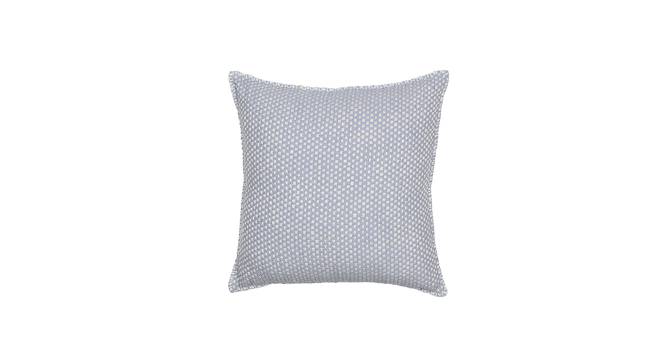 Vindhya Cotton Cushion Cover Light Blue-CC2VDYNTRMEDS23 (Blue) by Urban Ladder - Design 1 Side View - 733683