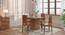 Julian Dining Chair Set of 2 (Finish: Mahogany) (Teak Finish) by Urban Ladder - Front View - 
