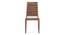 Julian Dining Chair Set of 2 (Finish: Mahogany) (Teak Finish) by Urban Ladder - Close View - 