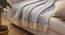 Vindhya Cotton Throw Light Blue (Blue) by Urban Ladder - Front View Design 1 - 733727