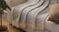 Girnar Cotton Throw Dark Blue (Blue) by Urban Ladder - Front View Design 1 - 733732