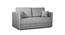 Max 2 Seater Sofa cum Bed - Lite Grey (Grey) by Urban Ladder - Front View Design 1 - 733926
