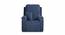 Joji 1 Seater Manual Recliner - Blue (Blue, One Seater) by Urban Ladder - Design 1 Side View - 733940