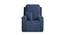 Joji 1 Seater Manual Recliner - Blue (Blue, One Seater) by Urban Ladder - Design 1 Side View - 733940