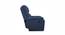 Joji 1 Seater Manual Recliner - Blue (Blue, One Seater) by Urban Ladder - Ground View Design 1 - 733953