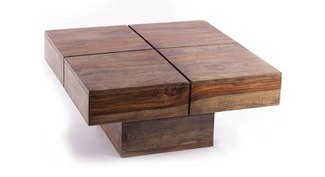 Arnel Coffee Table - Teak  Finish (Teak Finish) by Urban Ladder - - 734190