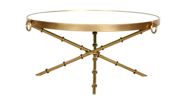 Aldon Coffee Table -  Golden (Golden Finish) by Urban Ladder - - 734210