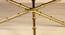 Aldon Coffee Table -  Golden (Golden Finish) by Urban Ladder - - 734218