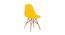 Finch Fox - Happiness is Complimentary  Dining Chair-yellow (Yellow Finish) by Urban Ladder - - 