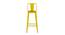 Cobi Metal Bar Chair in Glossy Finish-yellow (Yellow Finish) by Urban Ladder - - 