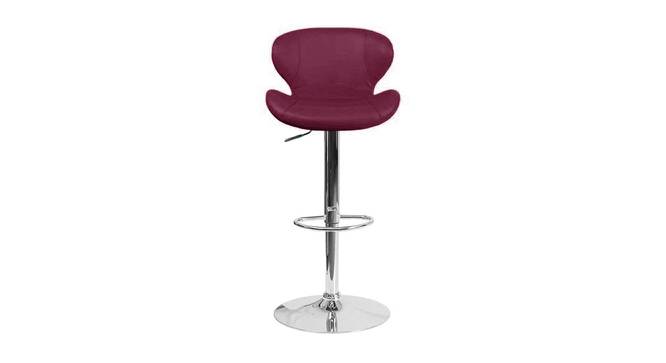 Indus Bar stool - Maroon-tan (Tan Finish) by Urban Ladder - - 735249