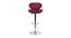 Indus Bar stool - Maroon-tan (Tan Finish) by Urban Ladder - - 735249