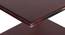 Maude Side  Table (Ss Polish & Matte Walnut Finish) by Urban Ladder - - 