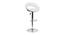Wade Bar Stool - White-white (White Finish) by Urban Ladder - - 735722