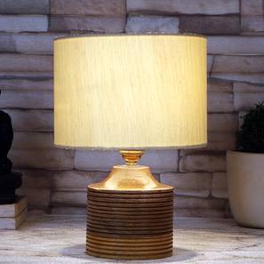devansh Riley Black Jute Table Lamp With White Brushed Wood Base-picture-20