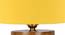 Corinna Yellow Cotton Table Lamp With Natural Wood Base (Yellow) by Urban Ladder - Ground View Design 1 - 735827