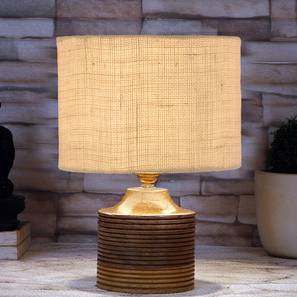 devansh Malia White Jute table lamp with Natural Wood Base-picture-18