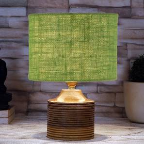 devansh Thea Green Jute Table Lamp with Natural Wood Base-picture-27