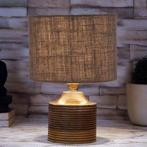 Clarice Grey Jute Table Lamp with Natural Wood Base-image-32