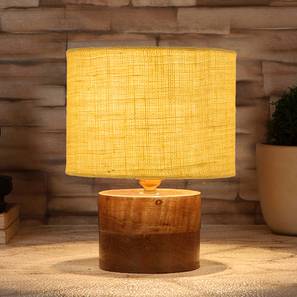 Desdra Yellow Jute Table Lamp With Natural Wood Base-image-39