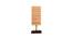 Eliot Square Bamboo Table Lamp With Brown Wood Base (Beige) by Urban Ladder - Front View Design 1 - 736368