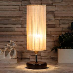 Koko Round Bamboo Table Lamp With Brown Wood Base-image-46