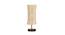 Kosmo Damru Bamboo Table Lamp With Brown Wood Base (Beige) by Urban Ladder - Front View Design 1 - 736784