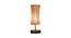 Kosmo Damru Bamboo Table Lamp With Brown Wood Base (Beige) by Urban Ladder - Design 1 Side View - 736804