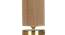 Jax Round Bamboo Table Lamp With Gold Wood Base (Beige) by Urban Ladder - Ground View Design 1 - 736833