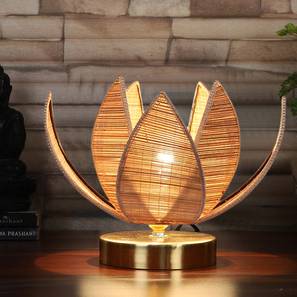 devansh Winston Rose Bamboo Table Lamp With Gold Wood Base-picture-17