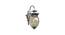 Ivory Multicolor Mosaic Glass Wall Mounted Lamp (Oval ) by Urban Ladder - Front View Design 1 - 736961