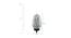 Nena Multicolor Glass Wall Mounted Lamp With Iron Base by Urban Ladder - Design 1 Dimension - 736995