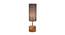 Alyssa Blue Jute & Solid Wood Table Lamp (Blue) by Urban Ladder - Design 1 Side View - 737041