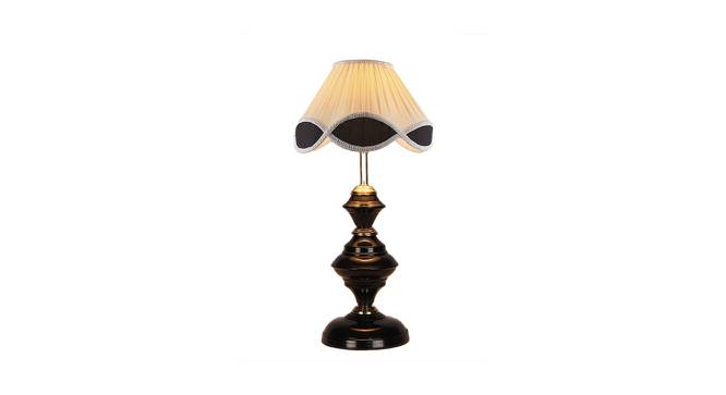 Nadia Vintage Multicolor Shade Table Lamp With Iron Base by Urban Ladder - Design 1 Side View - 737056