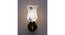 Baron Antique Metal Peacock Wall Lamp With Multicolor Mosaic Glass by Urban Ladder - Design 1 Side View - 737058