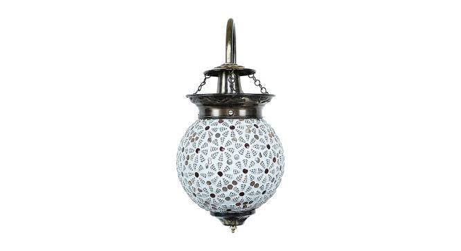 Valerie Multicolor Mosaic Glass Wall Mounted Lamp (Gola) by Urban Ladder - Design 1 Side View - 737059