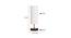 Maverick White Jute Table Lamp With Brown Wood Base (White) by Urban Ladder - Design 1 Dimension - 737117