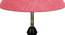 Charleigh Pink Jute Table Lamp With Iron Base (Pink) by Urban Ladder - Ground View Design 1 - 737212