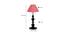 Charleigh Pink Jute Table Lamp With Iron Base (Pink) by Urban Ladder - Design 1 Dimension - 737253