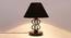 Adelyn Black Cotton Table Lamp With Iron Base (Black) by Urban Ladder - Design 1 Side View - 737320