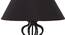 Adelyn Black Cotton Table Lamp With Iron Base (Black) by Urban Ladder - Ground View Design 1 - 737340