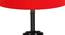 Stephanie Red Cotton Glass Table Lamp With Iron Base (Red) by Urban Ladder - Ground View Design 1 - 737348