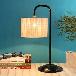 devansh Journee Bamboo shade Iron Table Lamp-picture-19