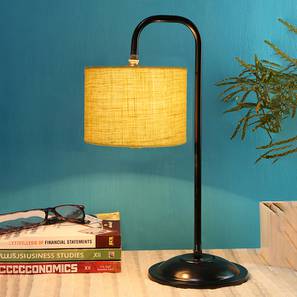 Ruth Yellow Jute Shade Iron Table Lamp-image-40