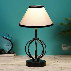 Table Lamps In New Delhi Design Annie Multicolor Cotton Table Lamp With Iron Base