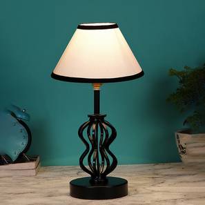 Alaya Multicolor Cotton Table Lamp With Iron Base-image-44