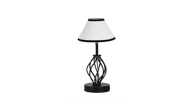 Lucille Multicolor Cotton Table Lamp With Iron Base by Urban Ladder - Front View Design 1 - 737395