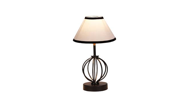 Annie Multicolor Cotton Table Lamp With Iron Base by Urban Ladder - Design 1 Side View - 737435