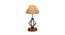 Ophelia Beige Jute Table Lamp With Wood And Iron Base (Beige) by Urban Ladder - Design 1 Side View - 737442
